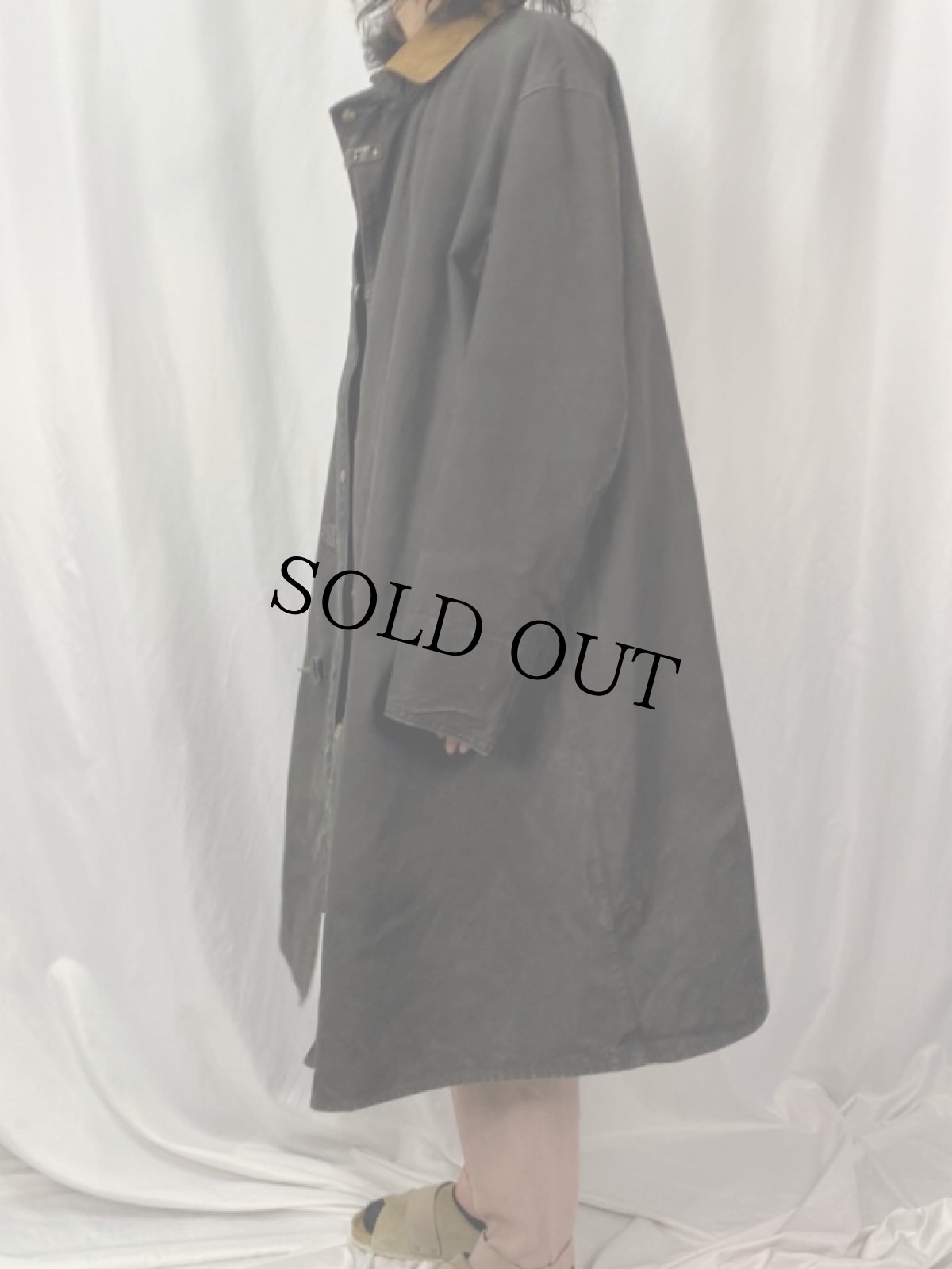 画像3: 40's C.H.PETCH & SONS LIMITED ダックファイヤーマンジャケット 44 (3)