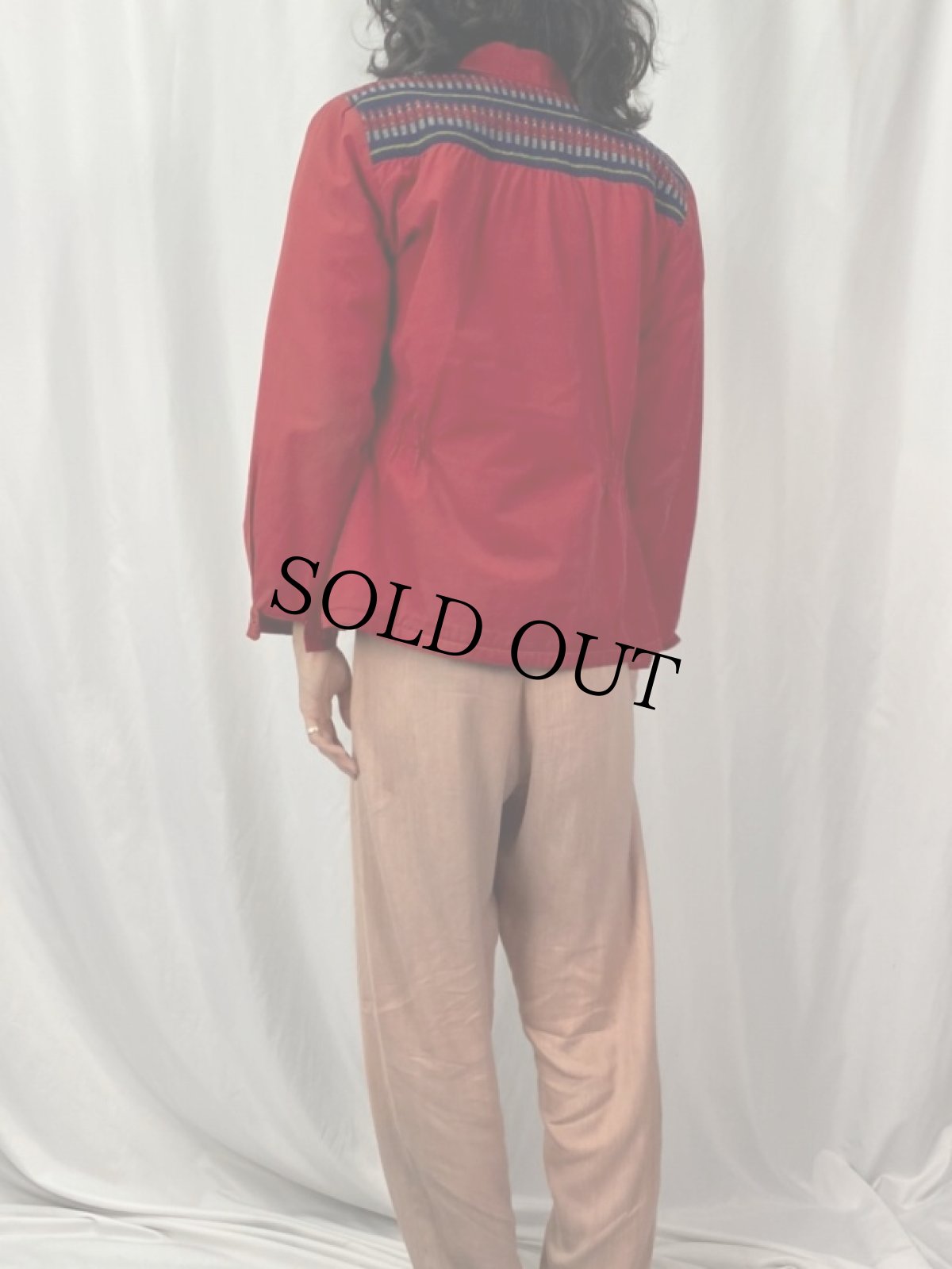 画像4: 50〜60's WHITE STAG 切り替えデザイン ジップジャケット (4)