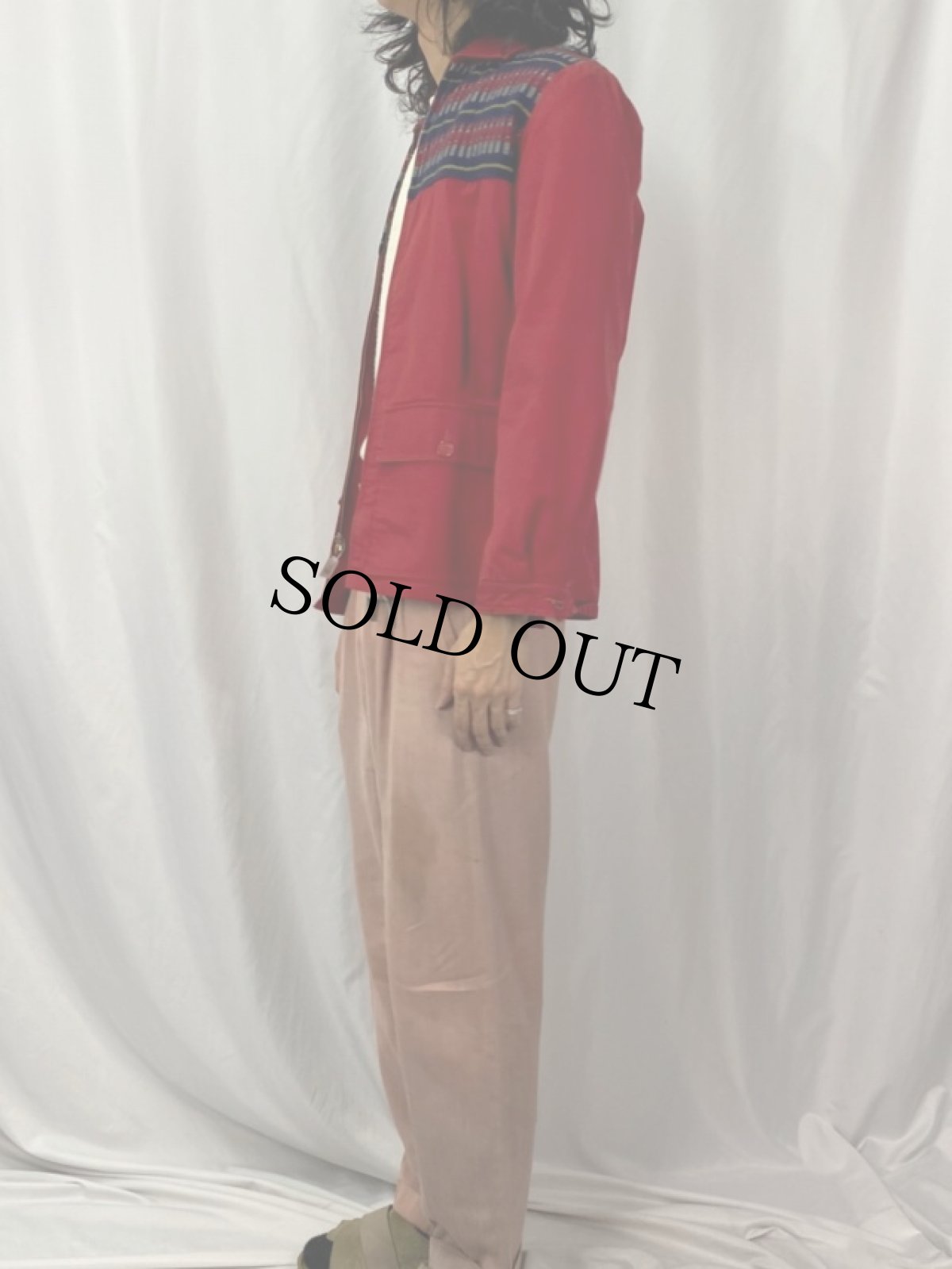 画像3: 50〜60's WHITE STAG 切り替えデザイン ジップジャケット (3)