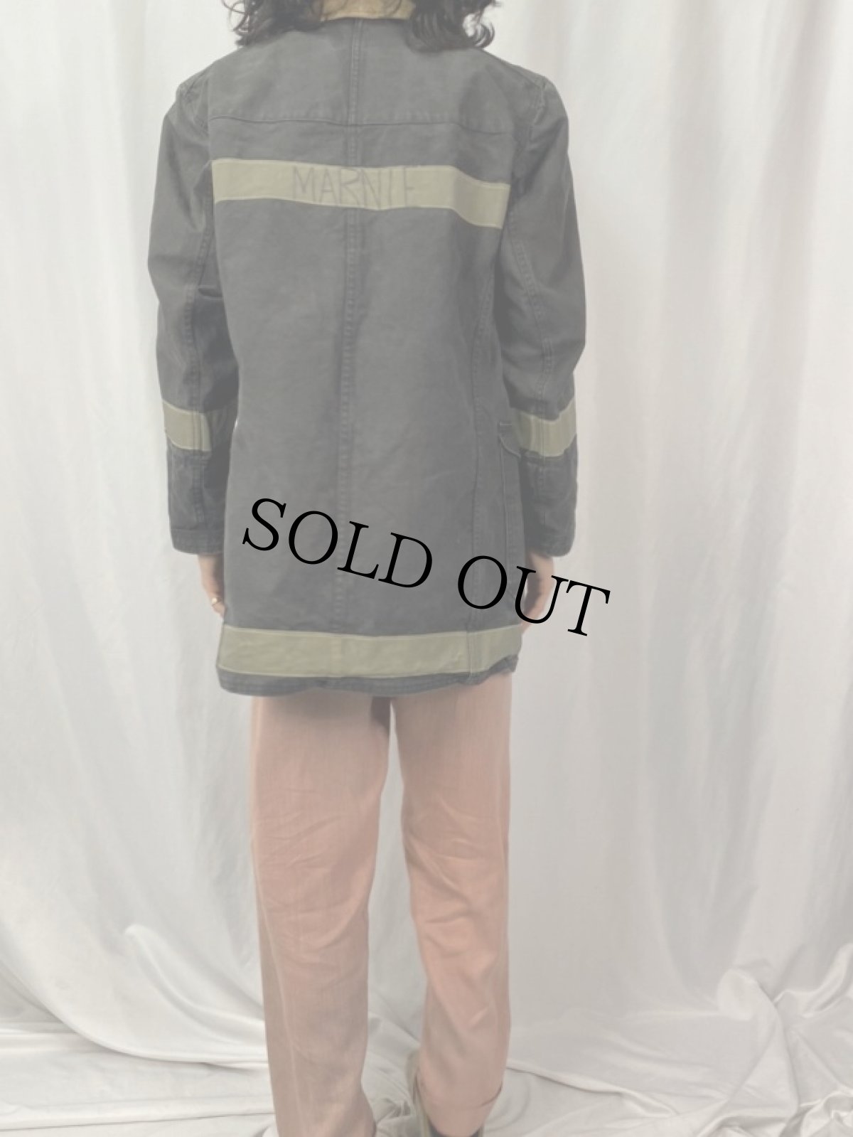 画像4: 70〜80's GLOBE USA製 ダックファイヤーマンジャケット 36 (4)