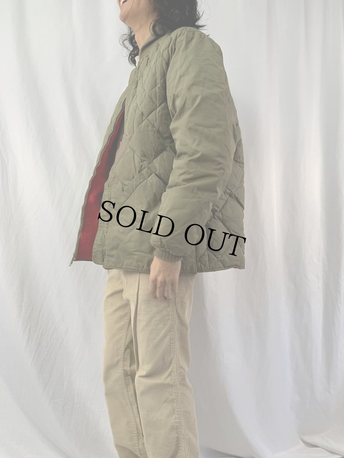 画像3: 50's GRENFELL×Eddie Bauer "BAUER DOWN" キルティングダウンジャケット (3)