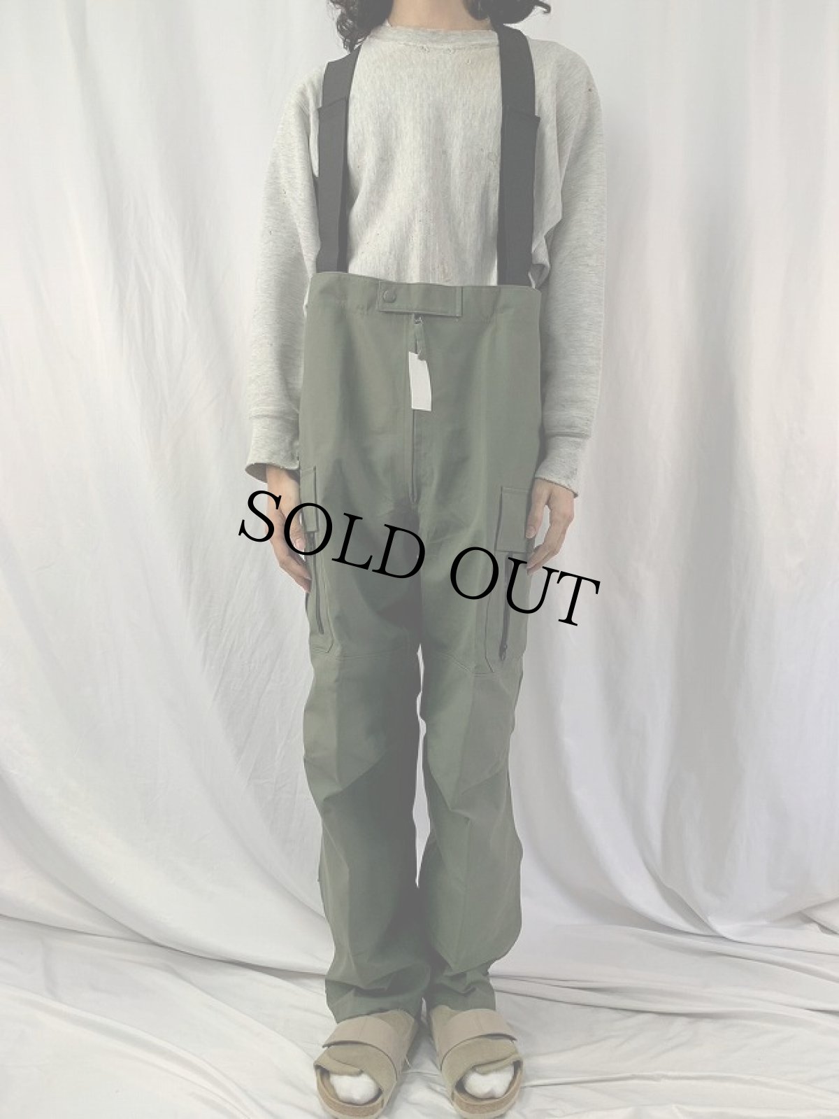 画像2: U.S.MILITARY MCPS CWU-108/P NOMEX/GORE-TEX フライトパンツ DEADSTOCK LARGE-LONG (2)