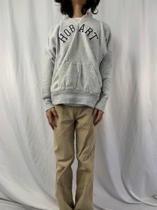 画像2: 90's Champion REVERSE WEAVE USA製 "HOBART" ハーフジップ スウェットフーディー XL (2)