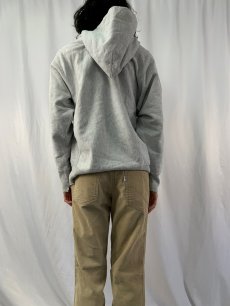 画像4: 90's Champion REVERSE WEAVE USA製 "HOBART" ハーフジップ スウェットフーディー XL (4)