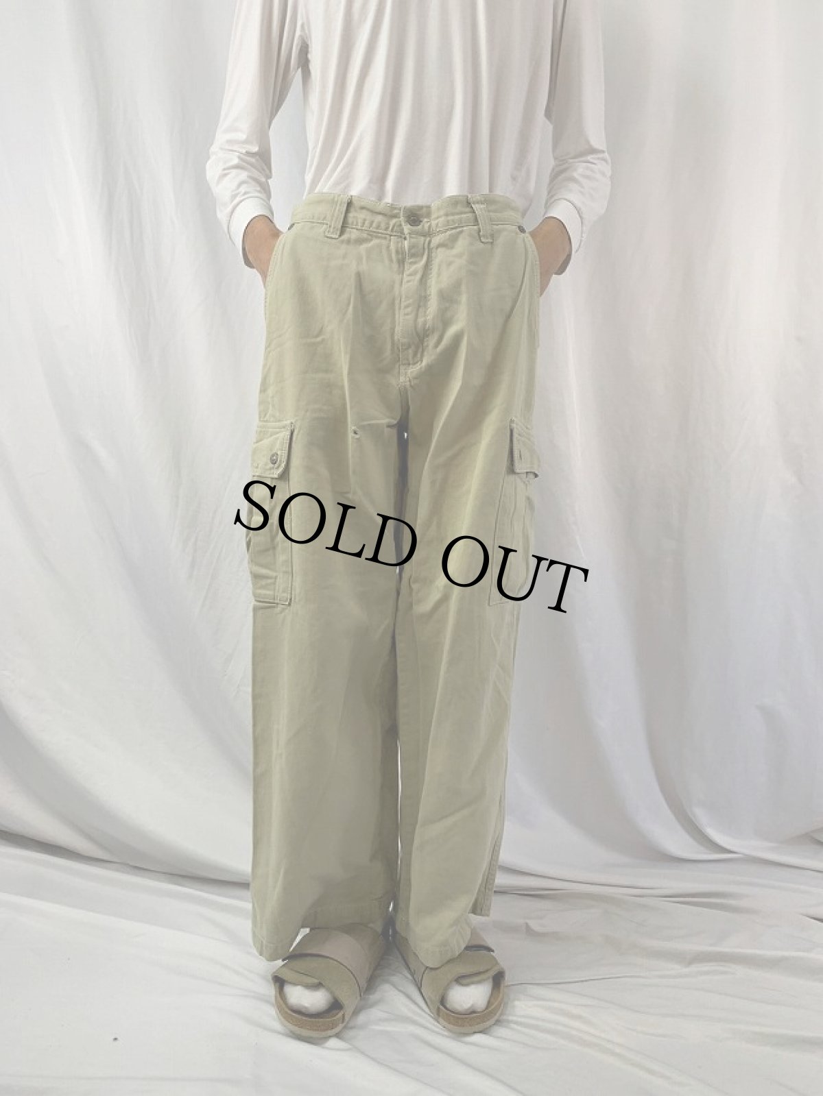 画像2: KIK WEAR コットンカーゴパンツ (2)