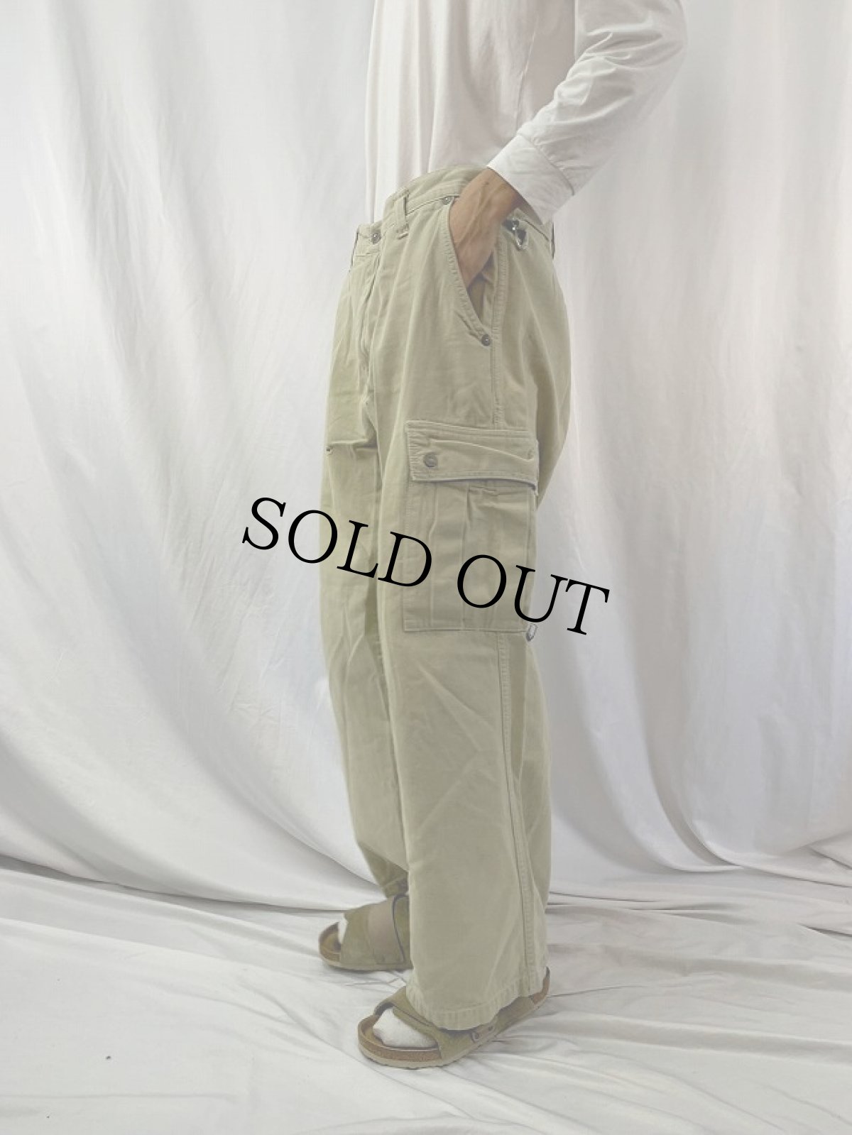 画像3: KIK WEAR コットンカーゴパンツ (3)