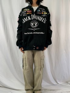 画像2: JH DESIGN "JACK DANIEL'S" ワッペン×刺繍レーシングジャケット 3XL (2)