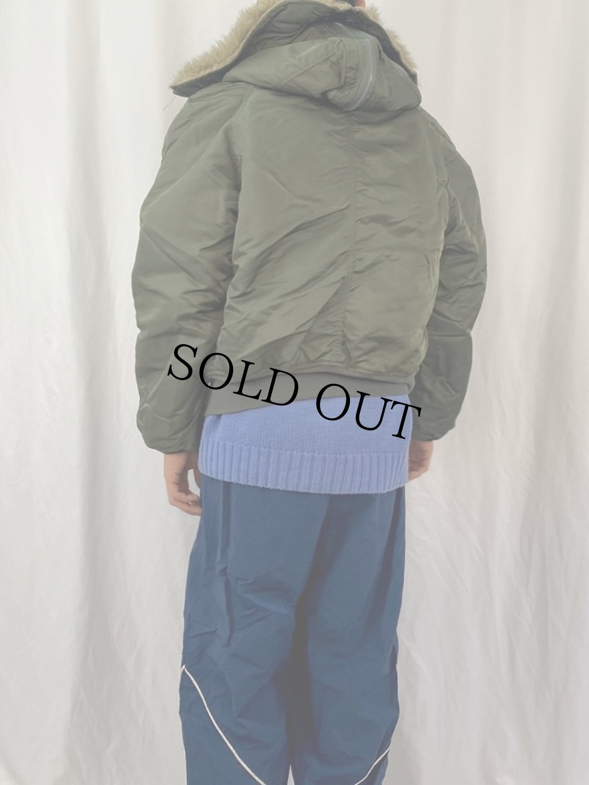 画像4: 民間品 ALPHA INDUSTRIES,INC. N-2B フライトジャケット LARGE (4)