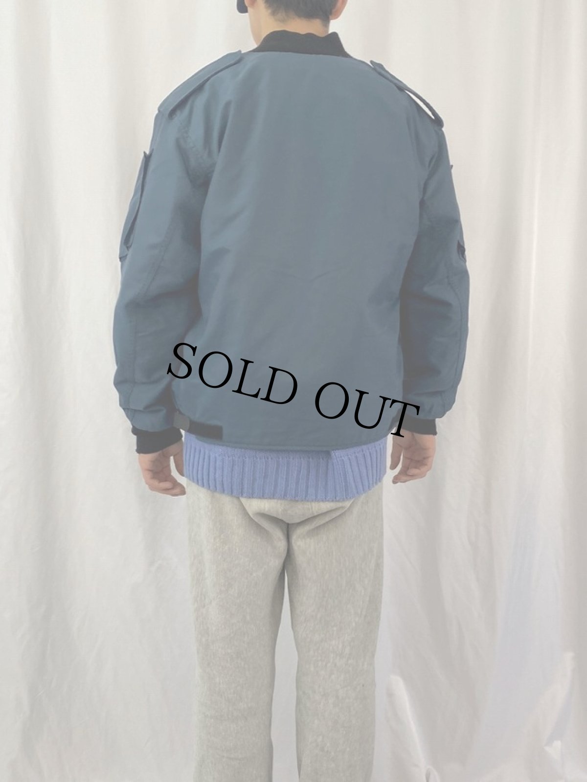 画像4: 90's ROYAL CANADIAN AIR FORCE フライトジャケット (4)