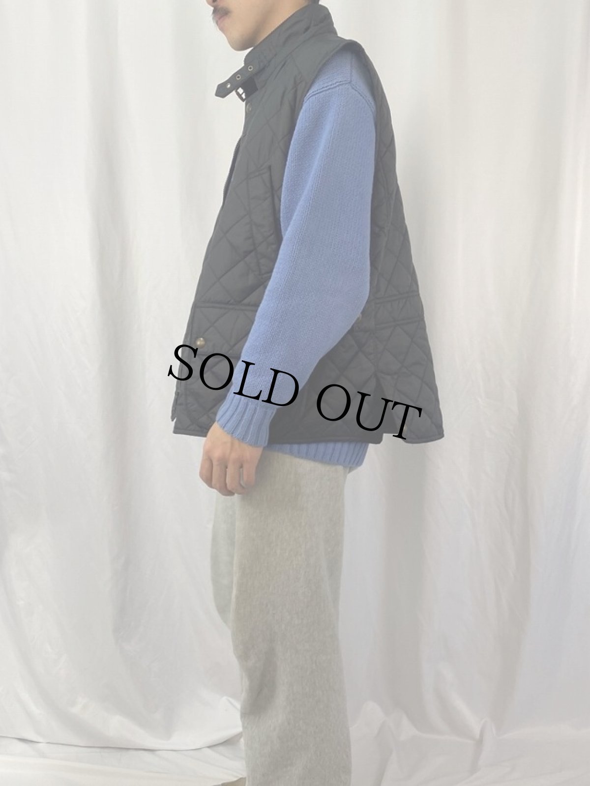 画像3: POLO Ralph Lauren 中綿入り キルティングベスト XL (3)