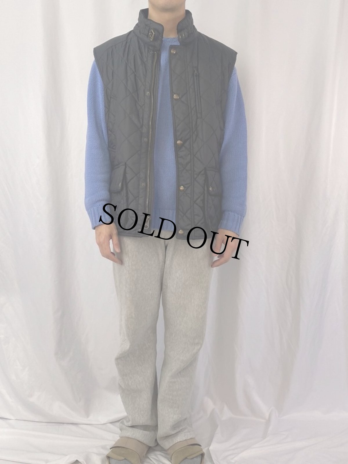 画像2: POLO Ralph Lauren 中綿入り キルティングベスト XL (2)