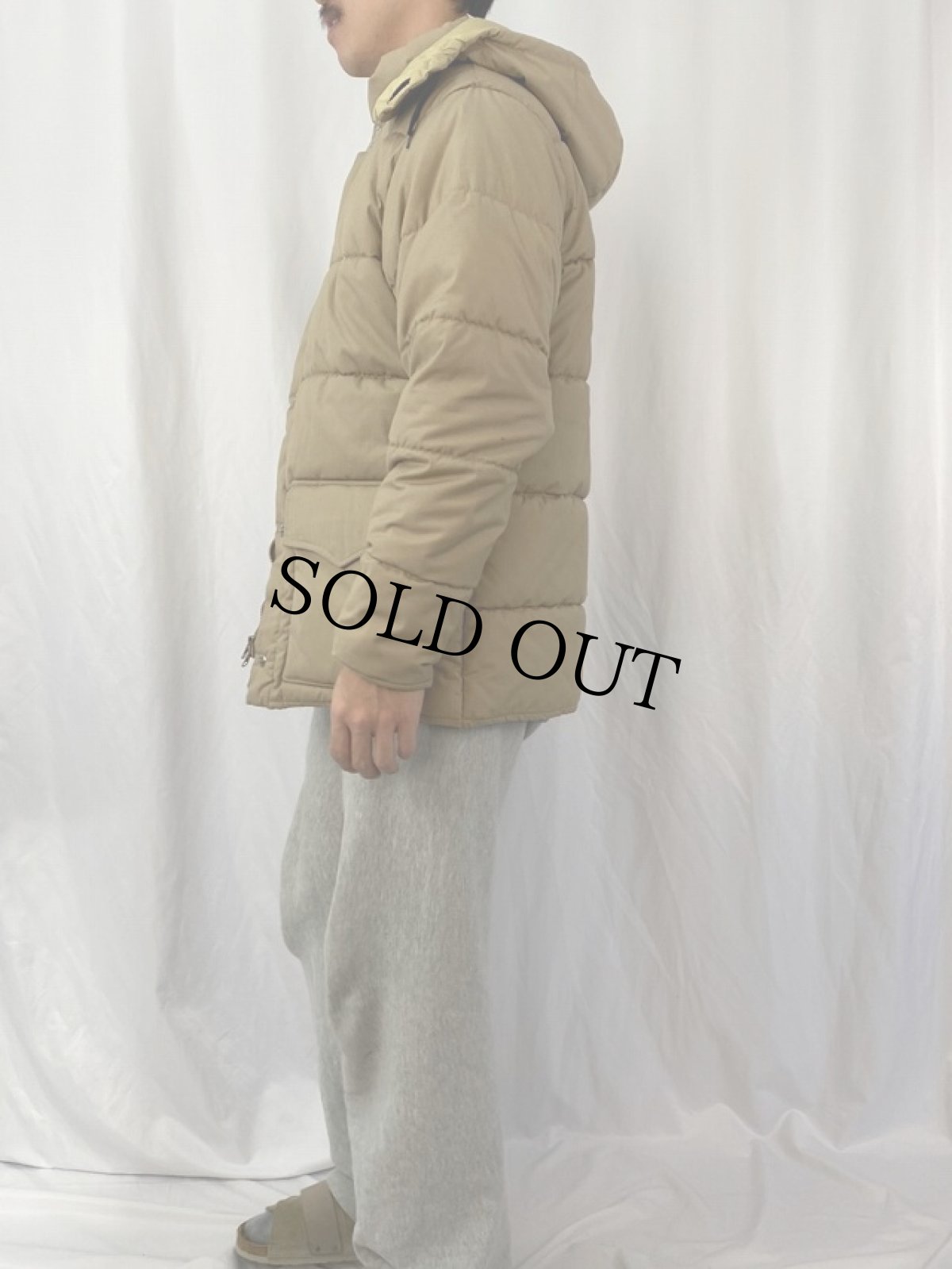 画像3: 70's Woolrich 中綿入りジャケット M (3)