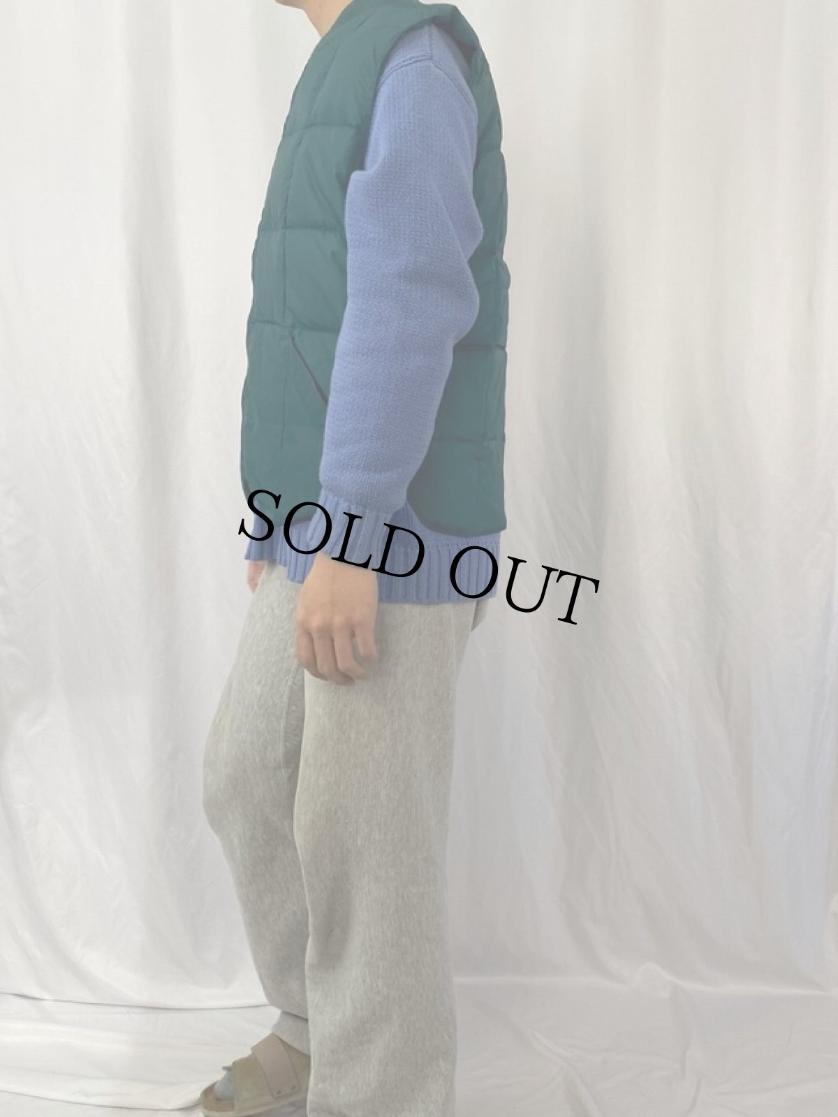 画像3: 〜90's Cabela's ダウンベスト L (3)