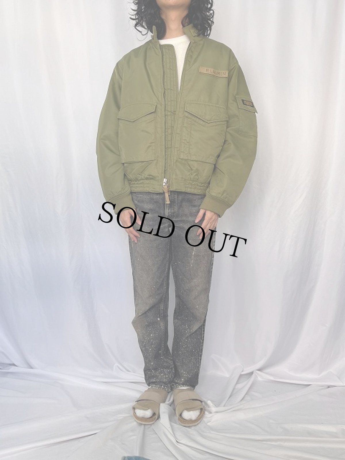 画像2: POLO JEANS CO. Ralph Lauren フライトジャケット L (2)