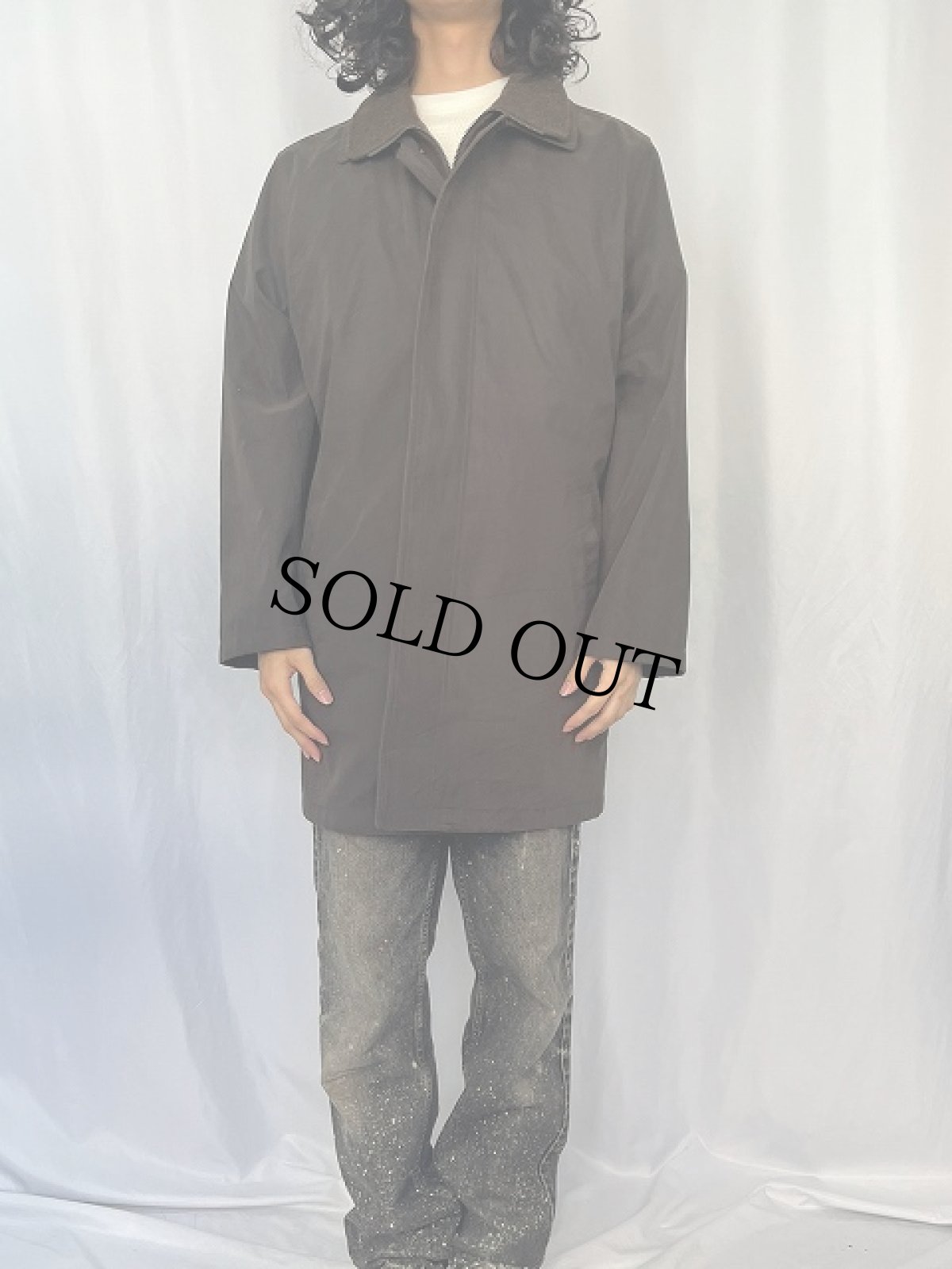 画像2: LAUREN RALPH LAUREN キルティングライナー付き ステンカラーハーフコート (2)