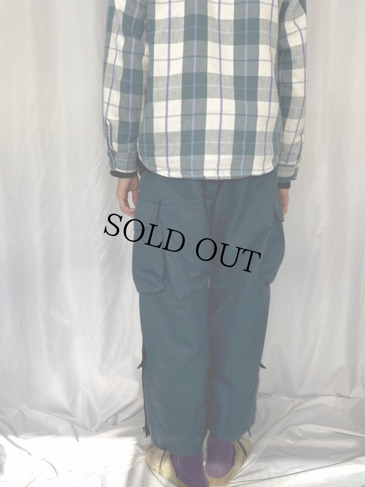 画像4: 90's ROYAL CANADIAN AIR FORCE C/WW Trousers W28-33 (4)