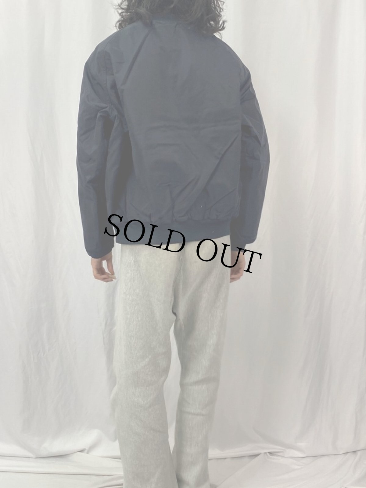 画像4: 90's Blauer USA製 キルティングライナー ジップジャケット L (4)