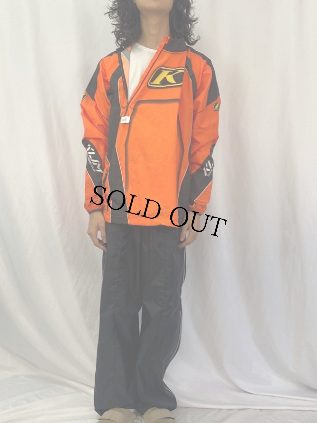 画像2: Klim ハーフジップ プルオーバージャケット M (2)