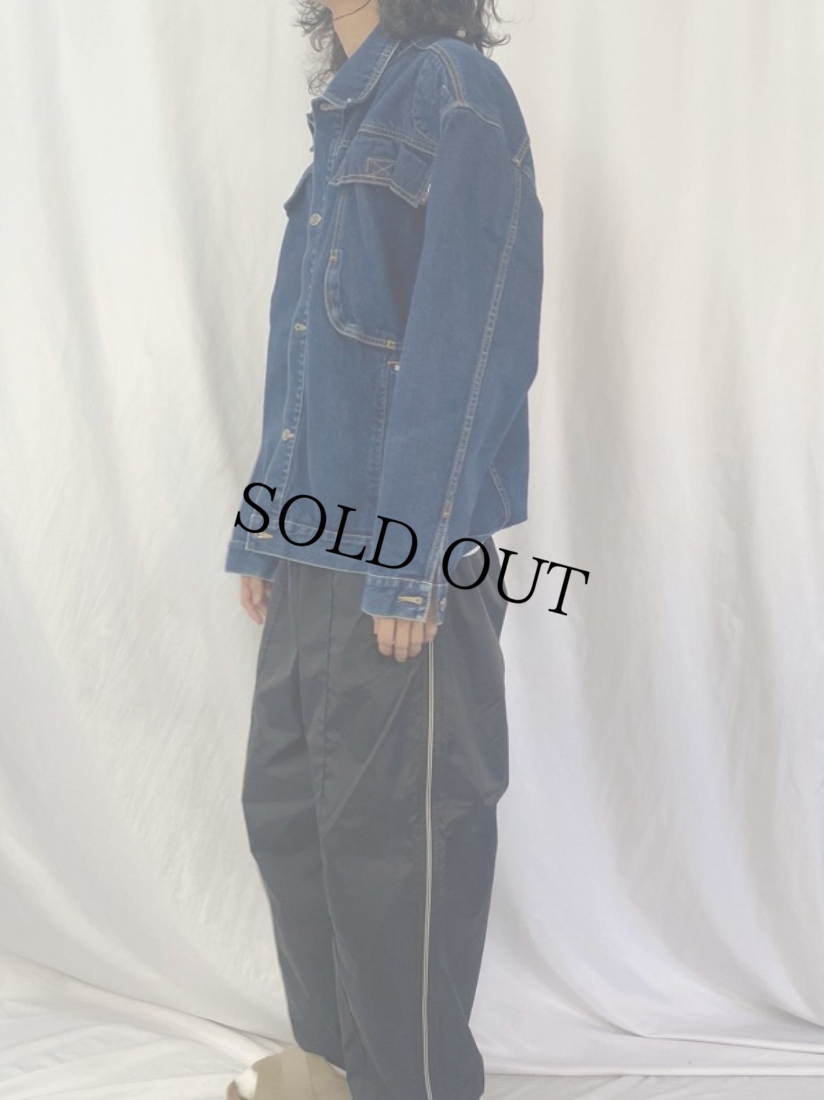 画像3: 90's FUBU デニムジャケット XL (3)