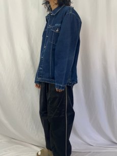 画像3: Mecca Jeans 刺繍入り デニムジャケット XL (3)