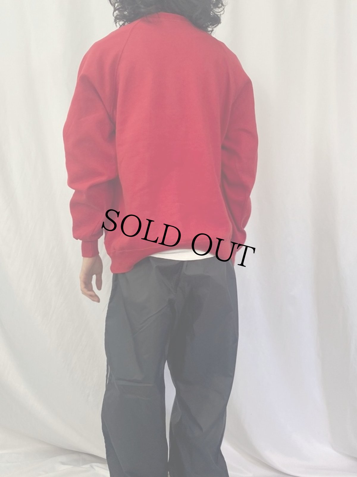 画像4: 90's USA製 "English Setter" 犬プリントスウェット 2X (4)