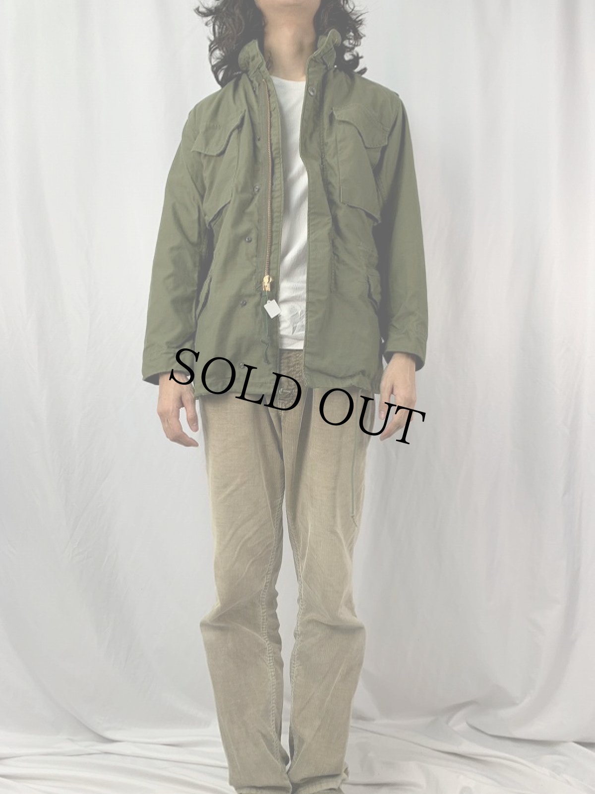 画像2: 70's U.S.MILITARY M-65 フィールドジャケット 3rd XSMALL-REGULAR (2)
