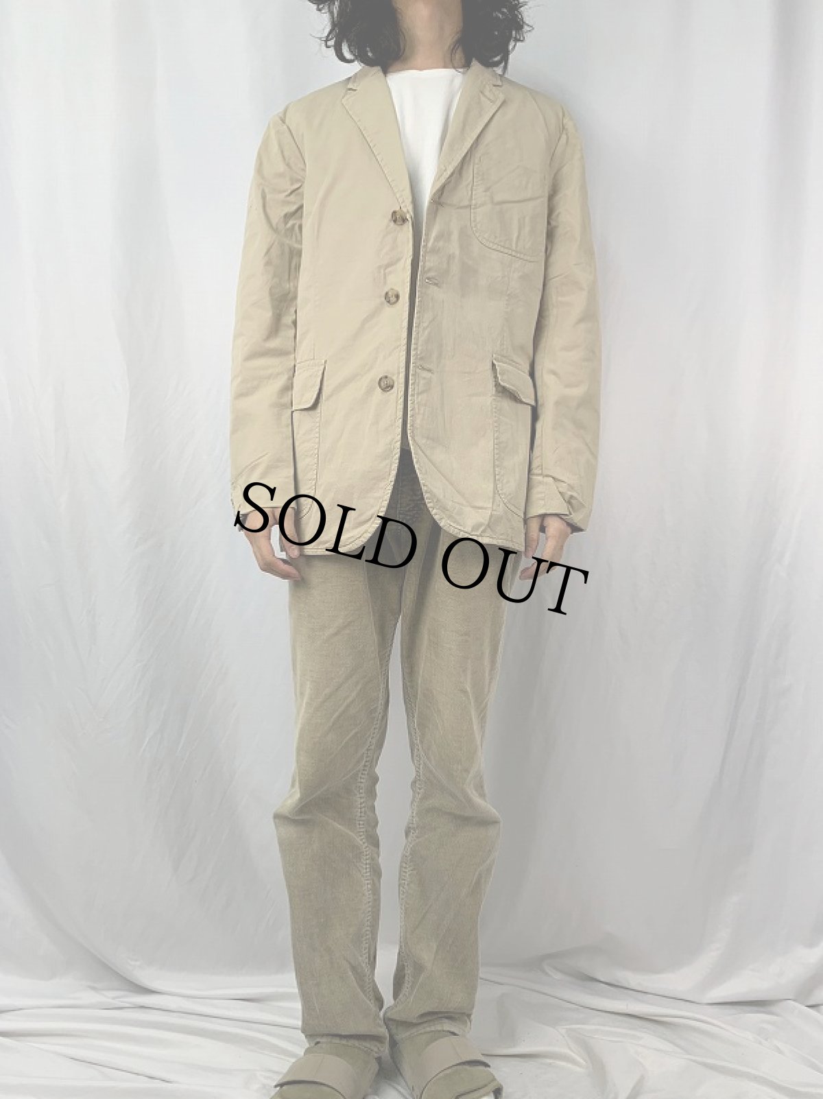 画像2: POLO Ralph Lauren コットンテーラードジャケット (2)