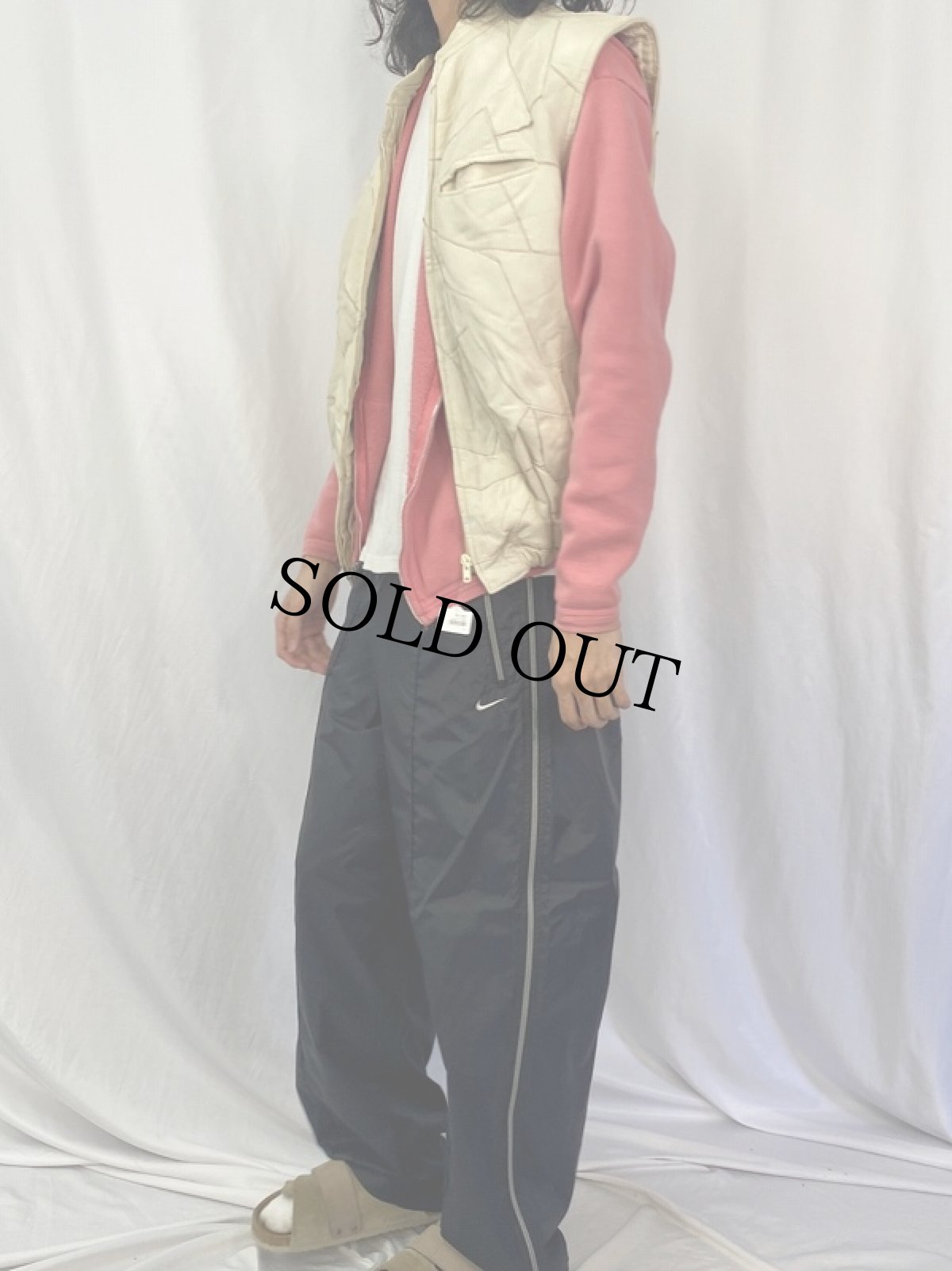 画像3: ERIMAR SPAIN製 パッチワーク レザーベスト SIZE54 (3)