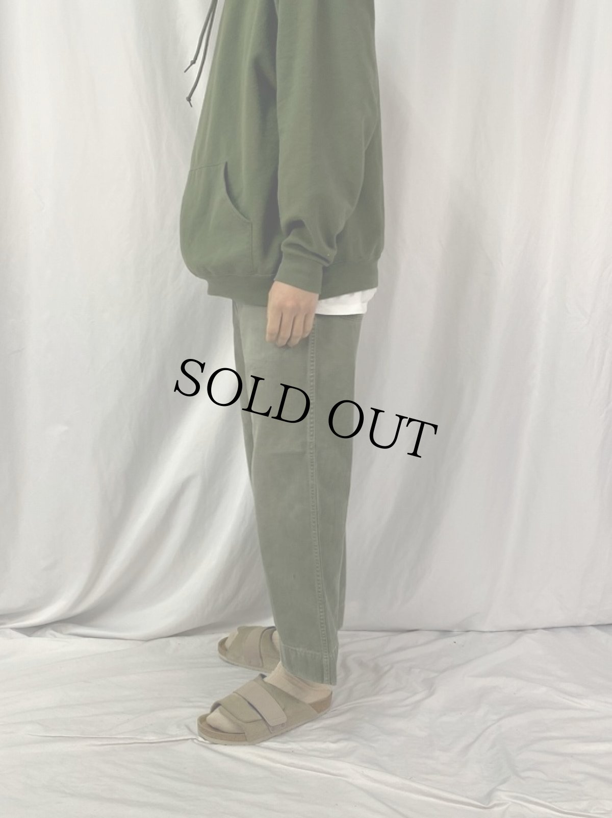 画像3: 40's U.S.NAVY N-3 Cottontwill Trousers W31 (3)