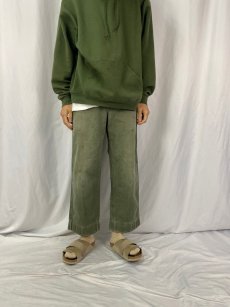 画像2: 40's U.S.NAVY N-3 Cottontwill Trousers W31 (2)