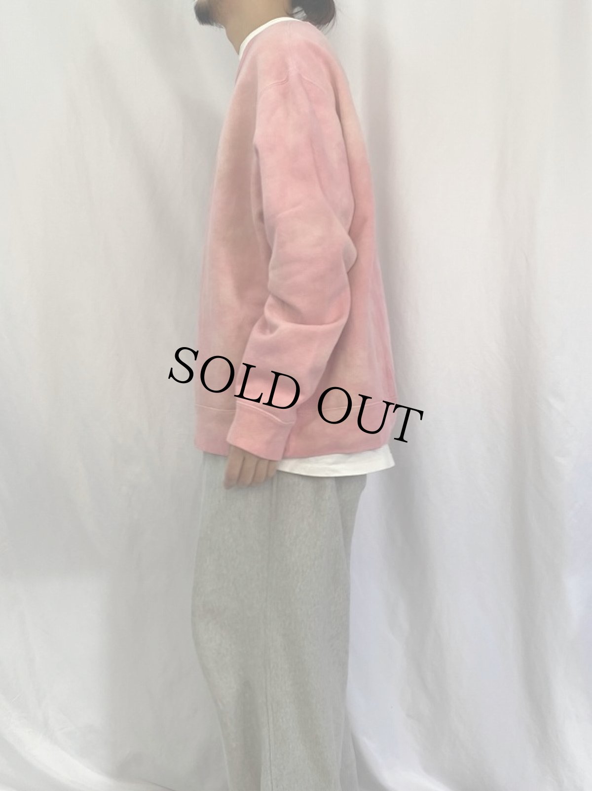 画像3: 90's POLO Ralph Lauren USA製 ロゴ刺繍 タイダイ染めスウェット XXL (3)