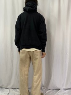 画像4: 00's Champion REVERSE WEAVE "LIMA company" プリントスウェットフーディー L (4)