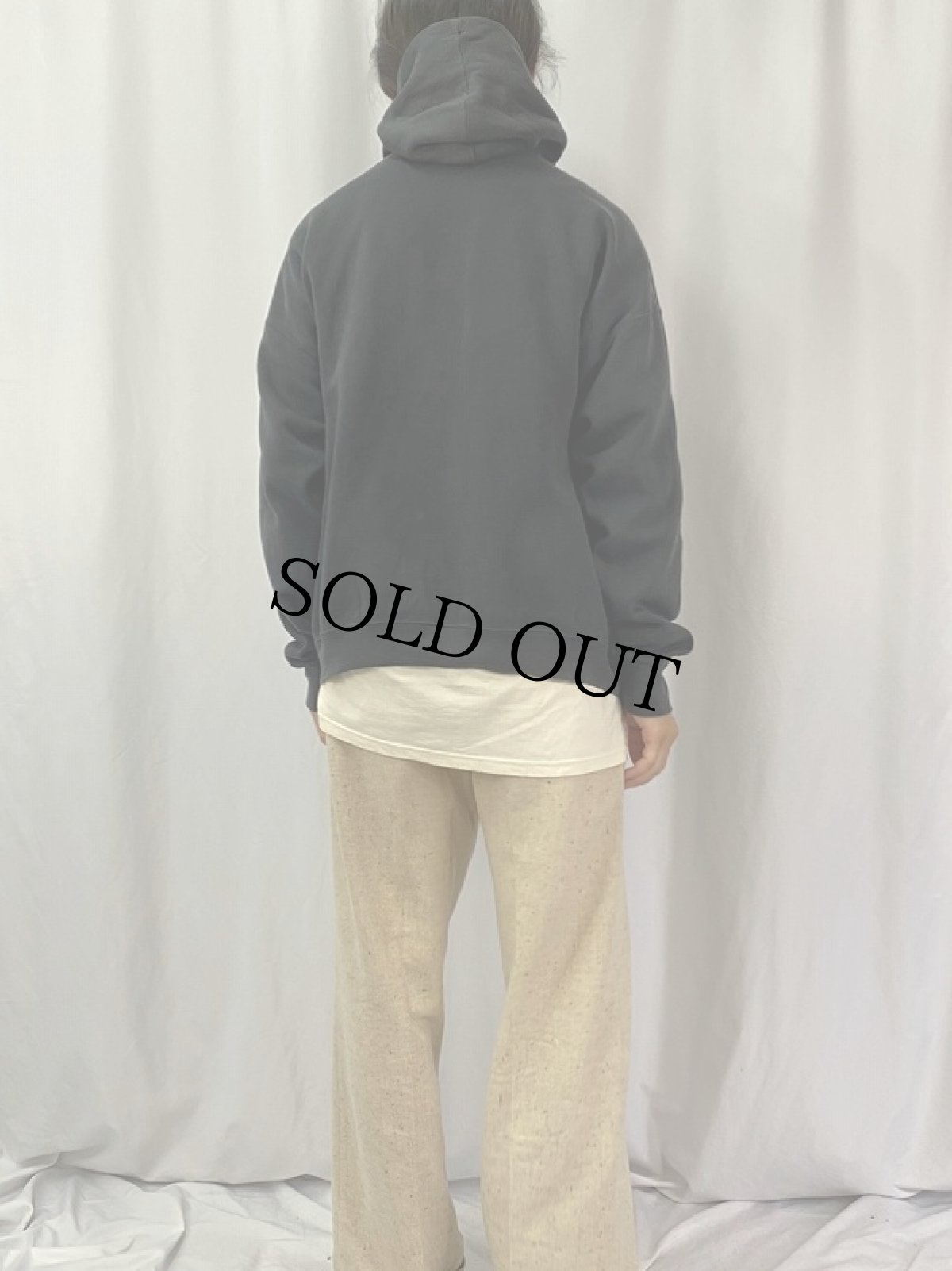 画像5: 90's "Stop The Hate" プリントスウェットフーディー XXL (5)