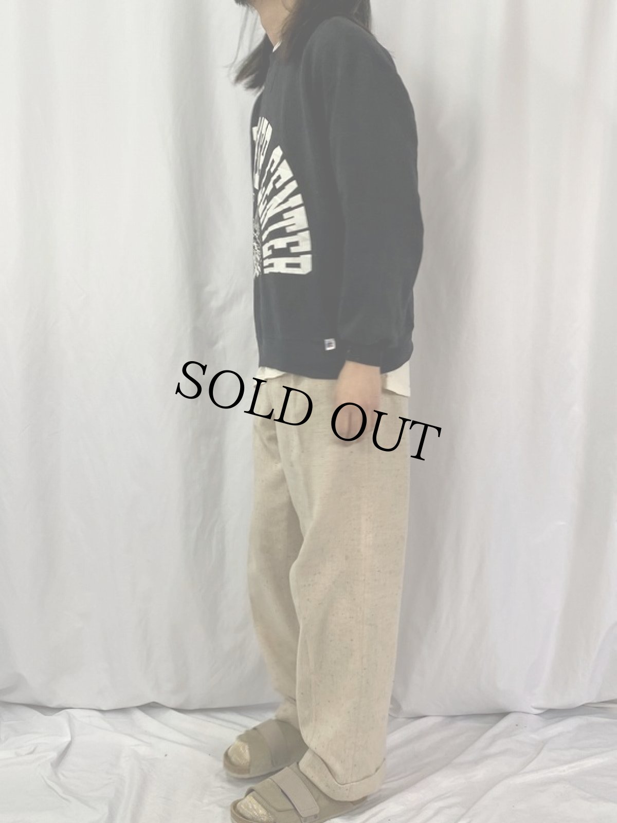 画像3: 90's〜 USA製 "HOMER CENTER WILDCATS" プリントスウェット L (3)