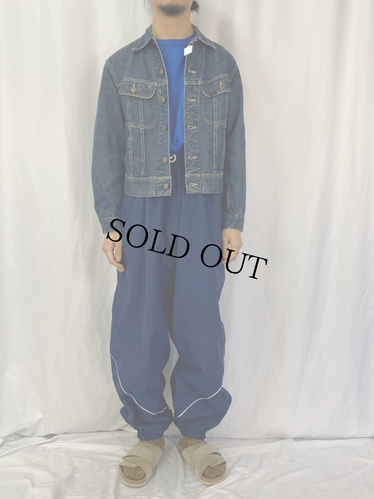 画像2: 60's Lee 黒タグ 101-J デニムジャケット SIZE40 (2)