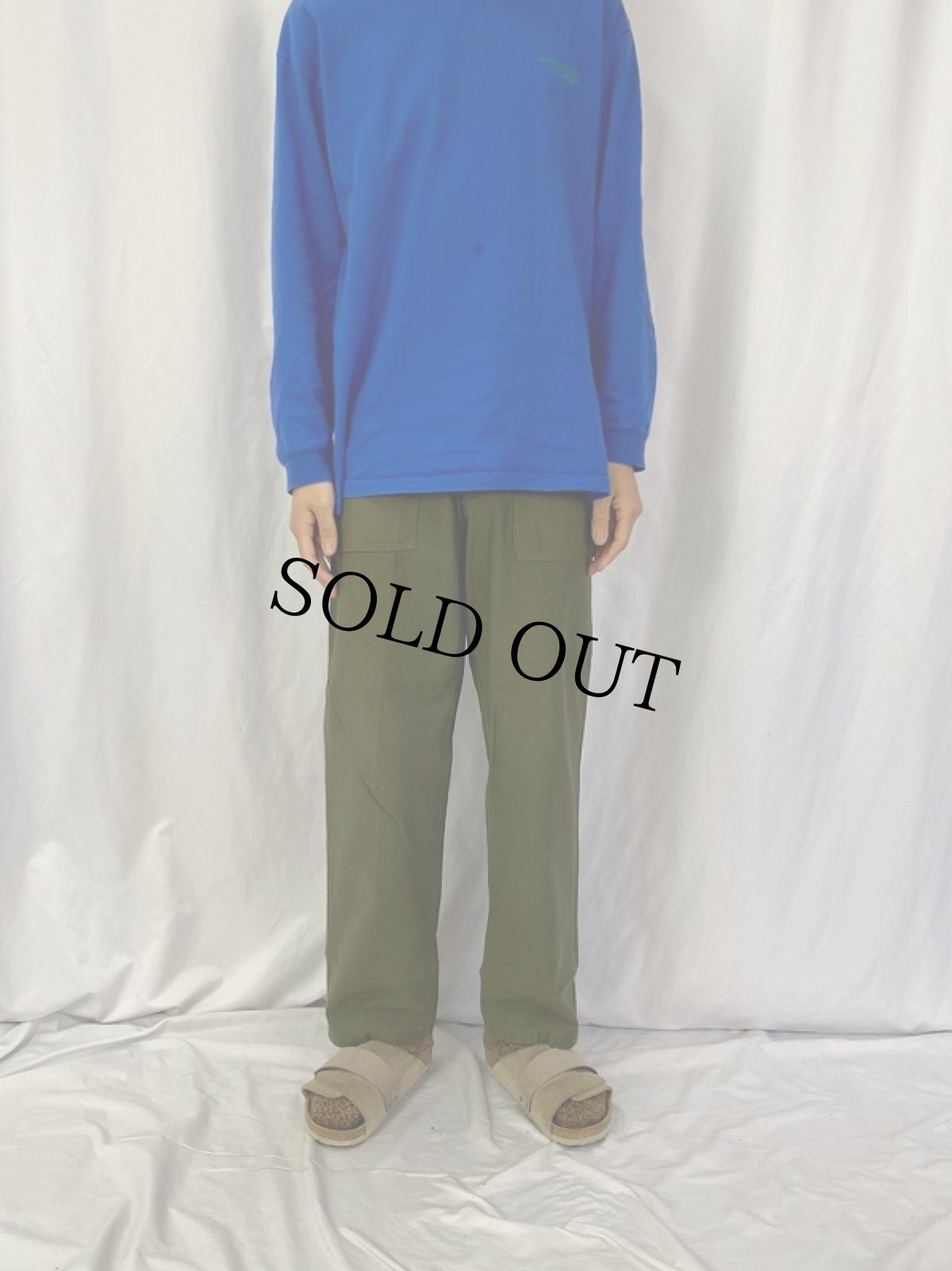 画像2: 50's U.S.ARMY ベイカーパンツ W29 (2)