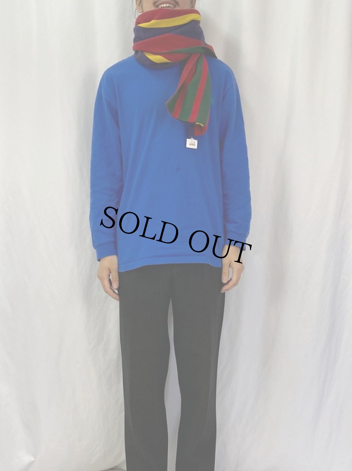 画像3: 30's〜 CANIEL THOMAS "Wales" スクールマフラー (3)