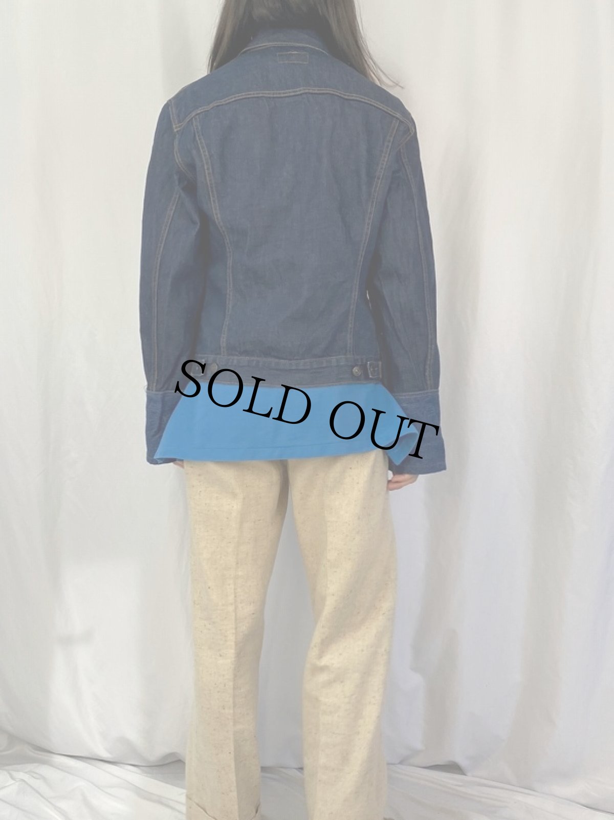 画像4: Levi's 70500-04 リメイクデニムジャケット XL (4)