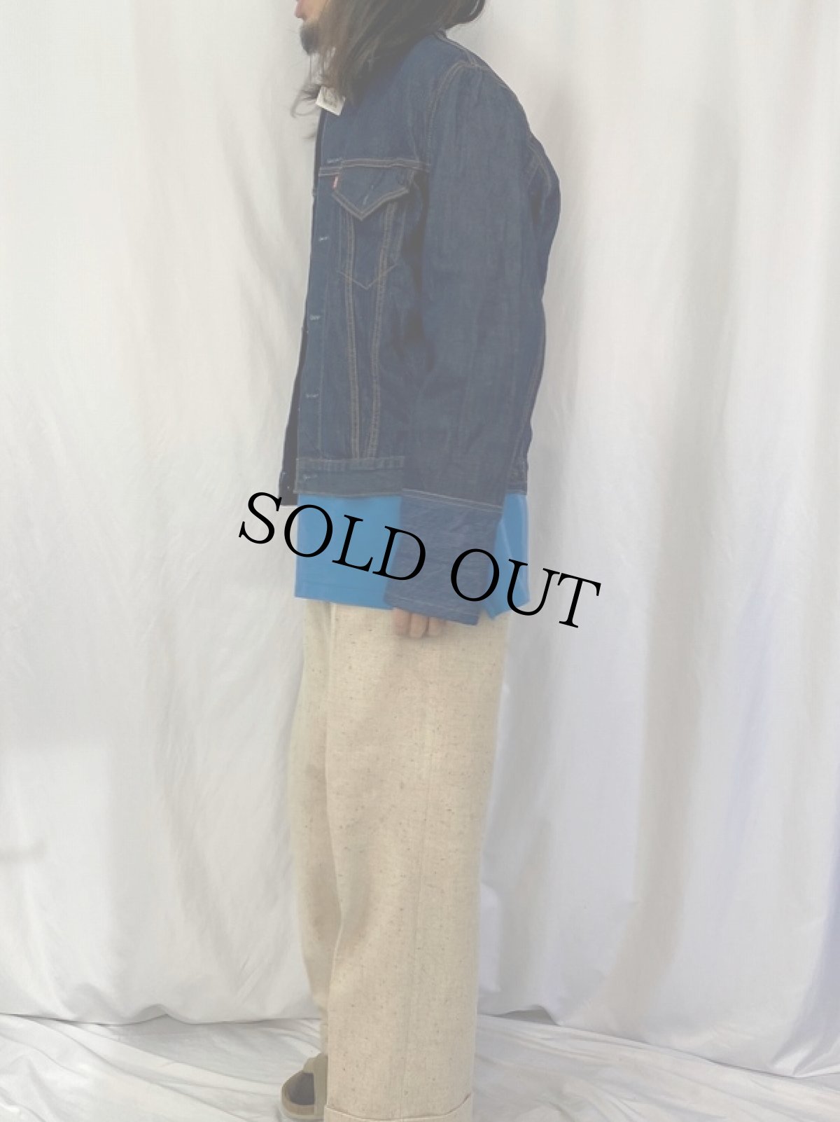 画像3: Levi's 70500-04 リメイクデニムジャケット XL (3)