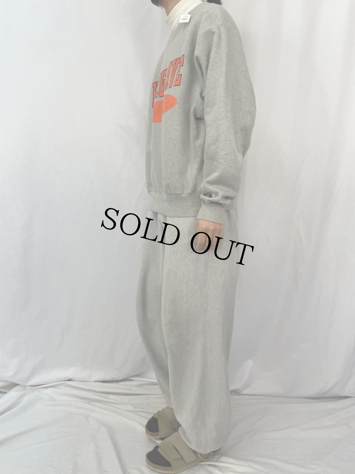 画像3: 00's Champion REVERSE WEAVE "HARGRAVE" プリントスウェット M (3)