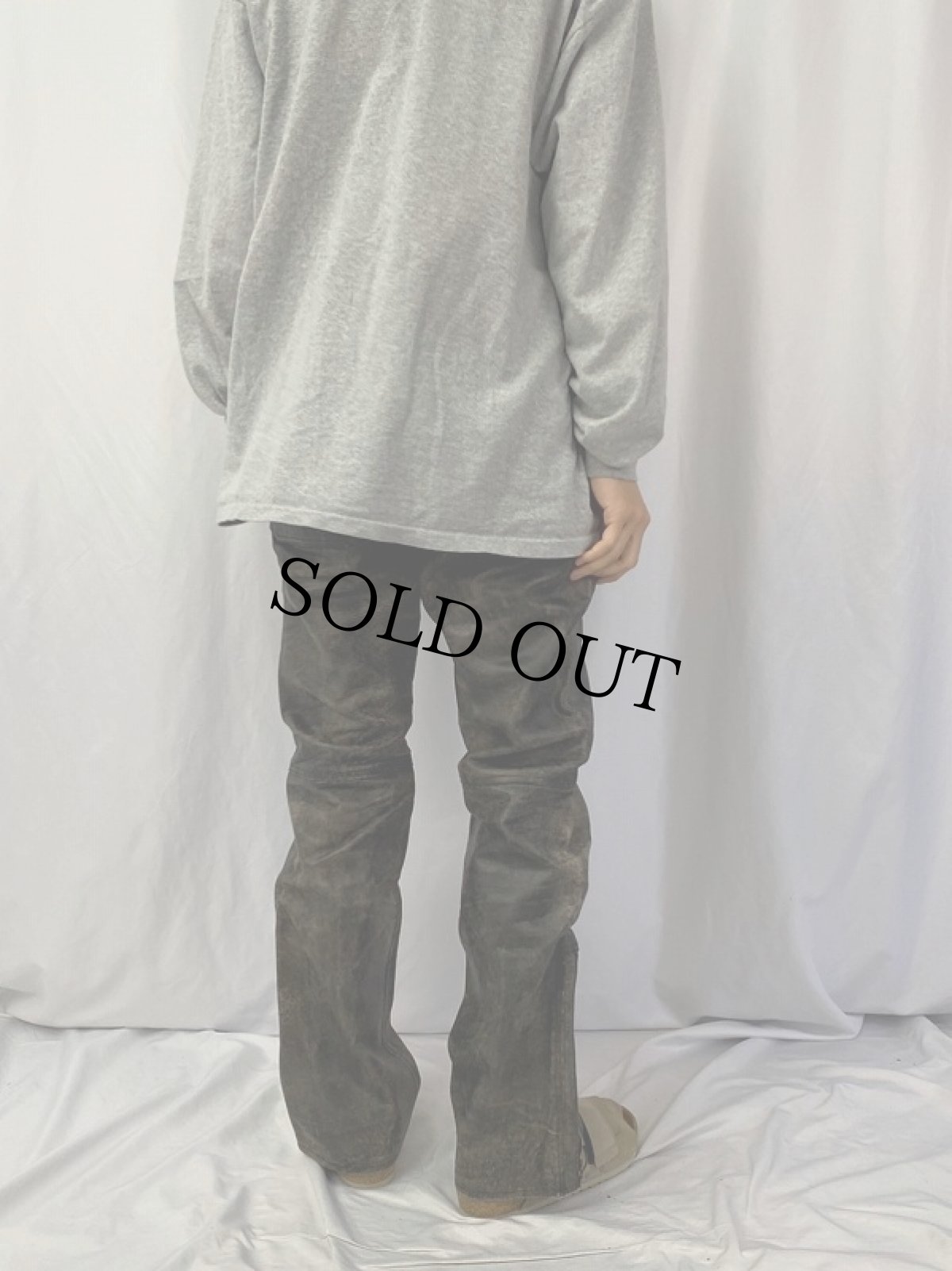 画像4: Ralph Lauren RRL レザーパンツ W35 (4)