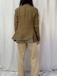 画像4: 90's POLO Ralph Lauren ITALY製 千鳥格子柄 テーラードジャケット (4)