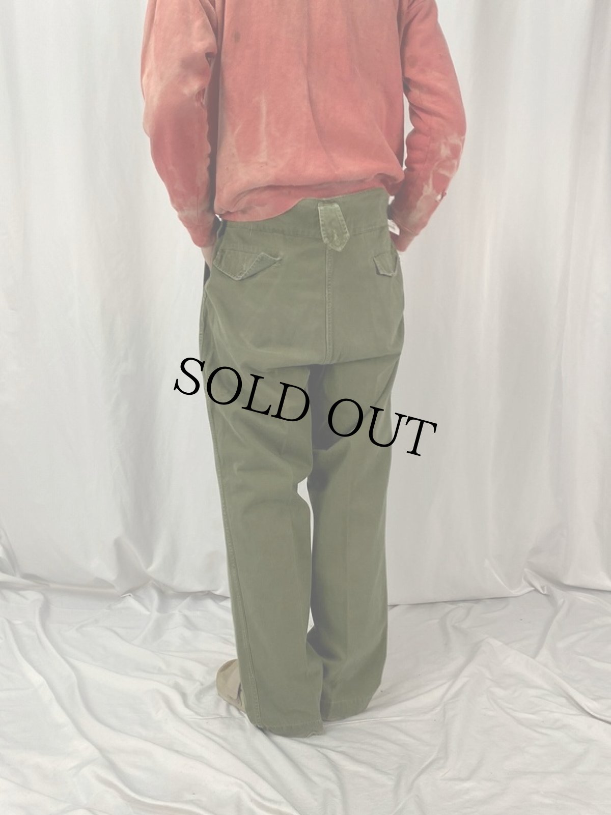 画像4: 60's Royal Canadian Army グルカパンツ W35-36 (4)