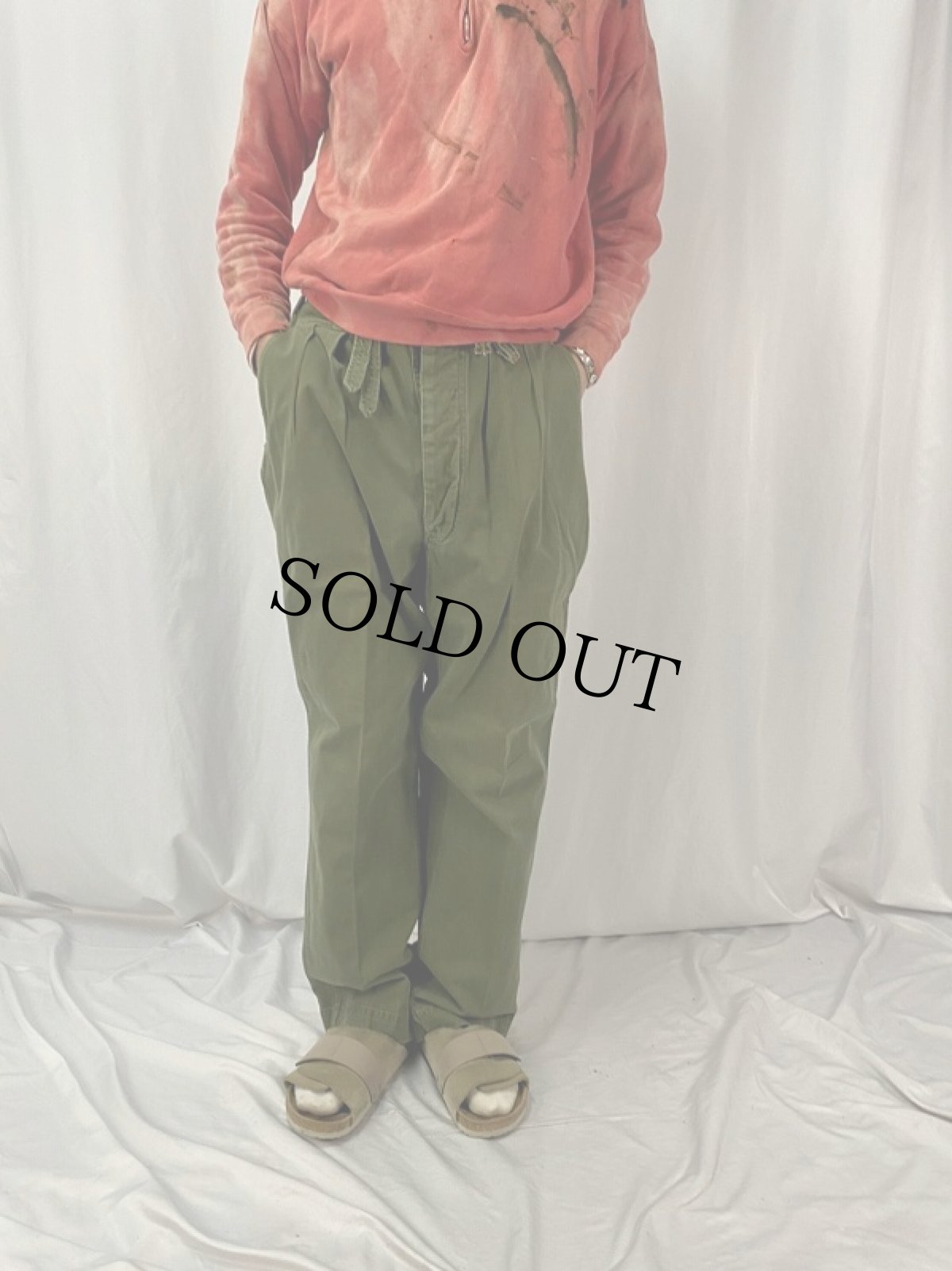 画像2: 60's Royal Canadian Army グルカパンツ W35-36 (2)