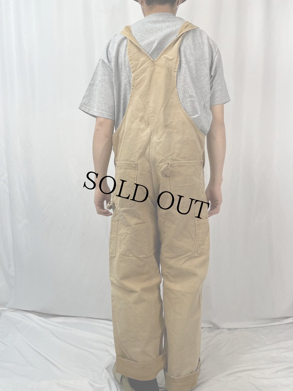 画像4: Carhartt ダブルニー ダックオーバーオール W38 (4)