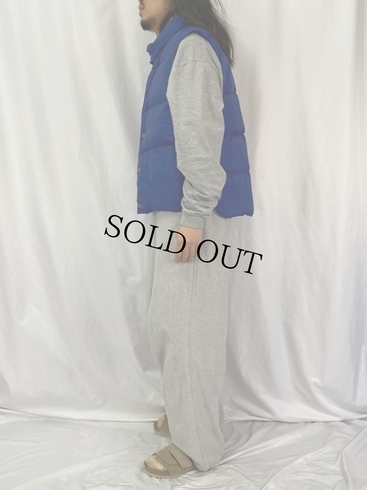 画像3: 80's L.L.Bean USA製 ダウンベスト L (3)