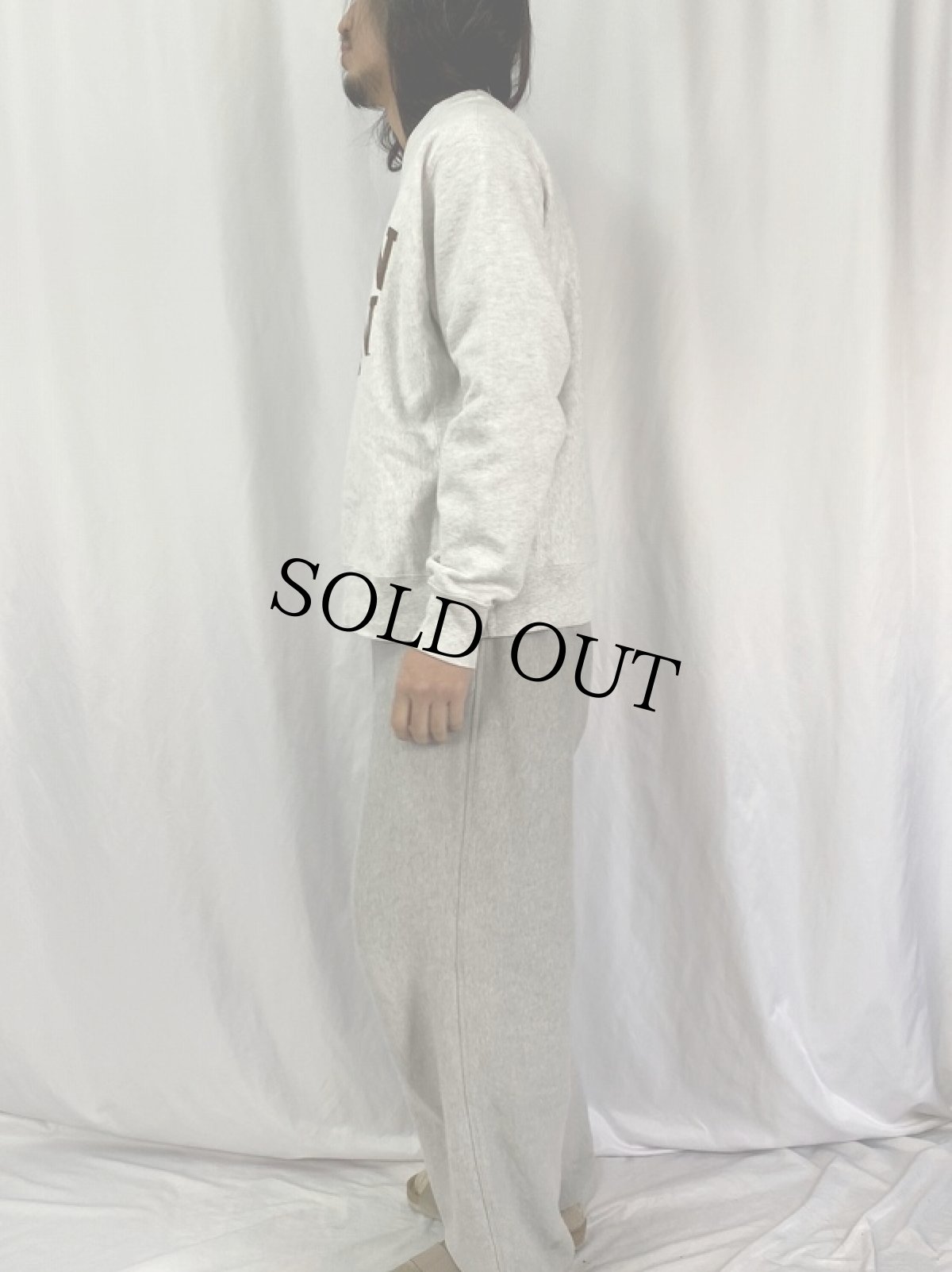 画像3: Champion REVERSE WEAVE "WESTERN MICHIGAN" プリントスウェット L (3)