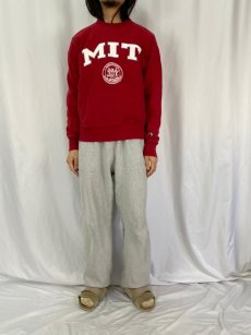 画像2: Champion REVERSE WEAVE "MIT" プリントスウェット S (2)