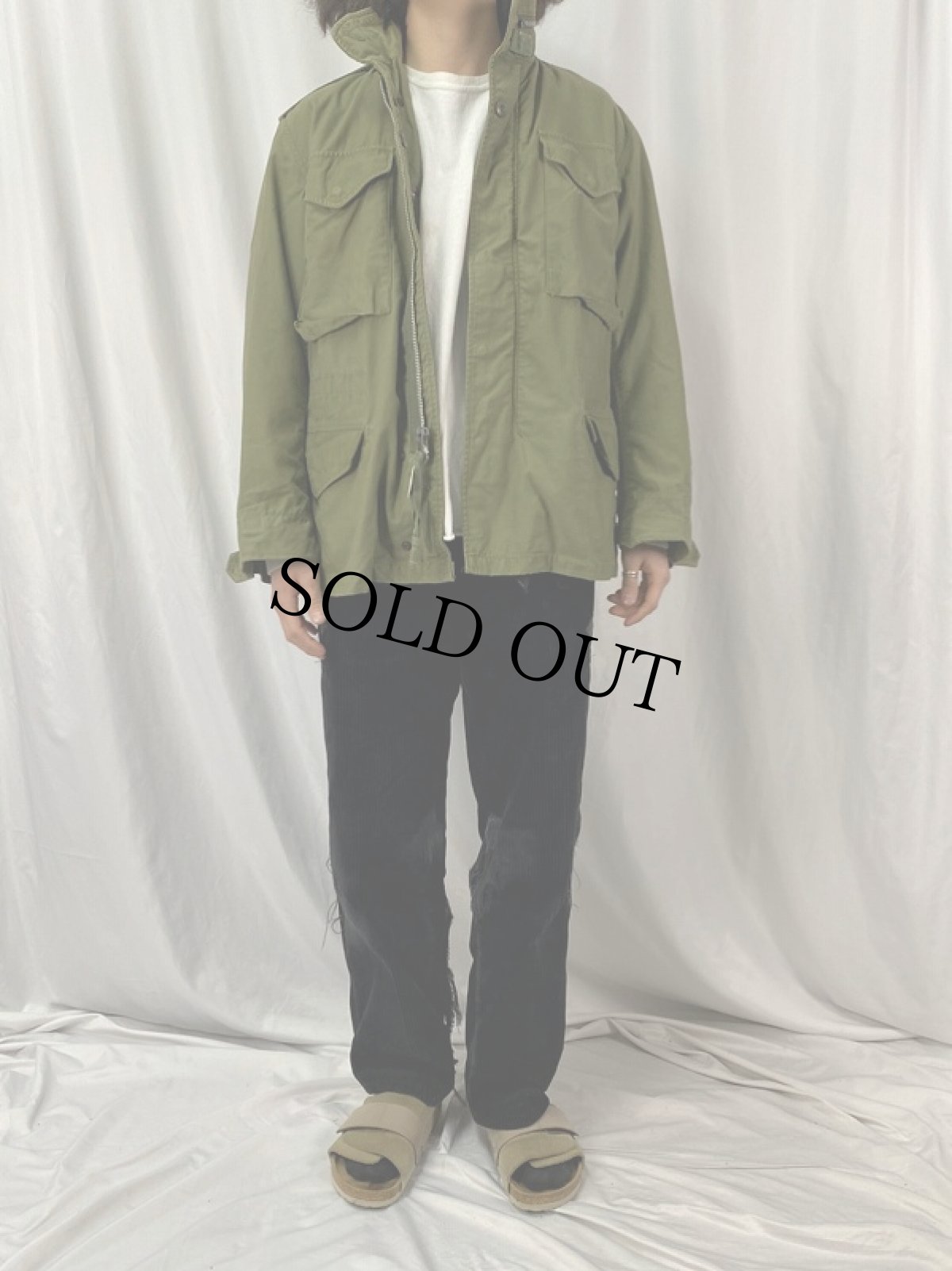 画像2: 60's U.S.MILITARY M-65 フィールドジャケット 2nd (2)