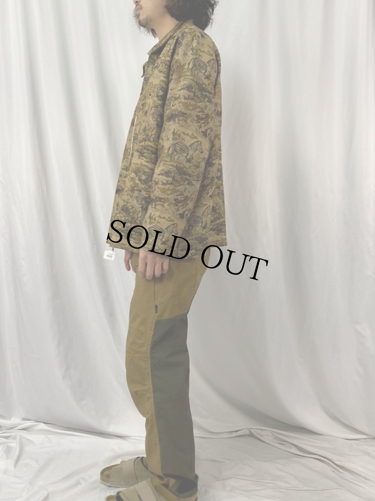 画像3: BonWorth アニマル柄 ジャガード織り ジップジャケット (3)